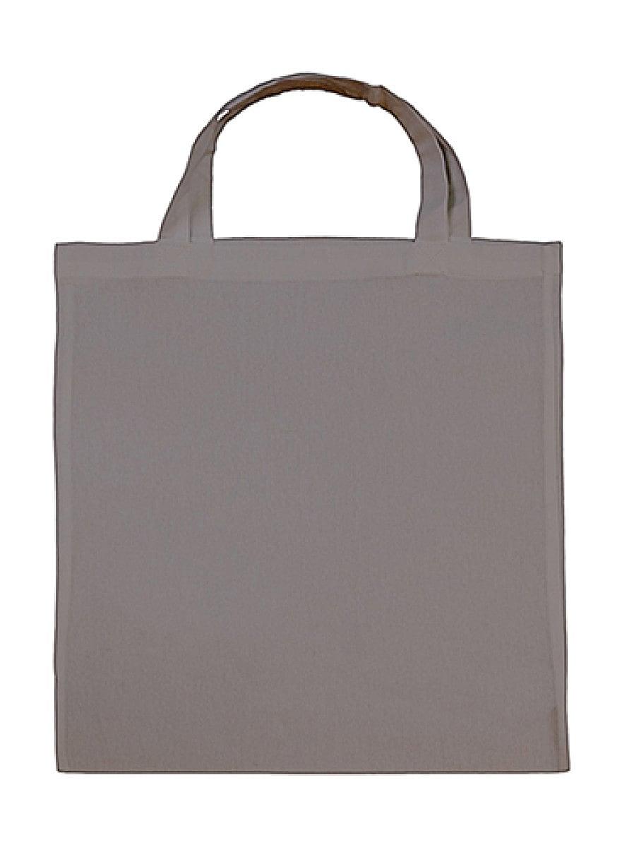 Jassz Bags Cedar Cotton Short-Handle Shopper in Dark Grey (Product Code: 3842SH)