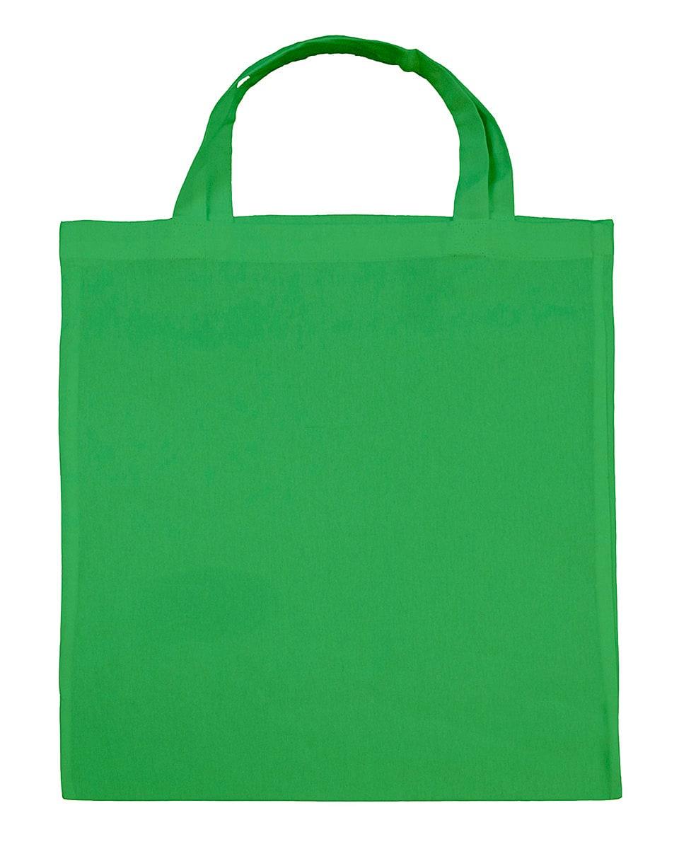 Jassz Bags Cedar Cotton Short-Handle Shopper in Pea Green (Product Code: 3842SH)