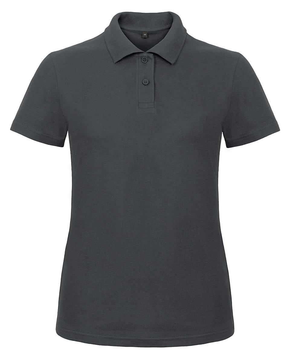B&C Womens ID.001 Polo Shirt in Anthracite (Product Code: PWI11)