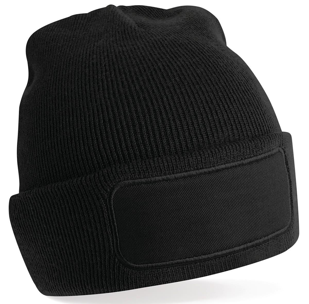 Beechfield Original Patch Beanie Hat in Black (Product Code: B445)