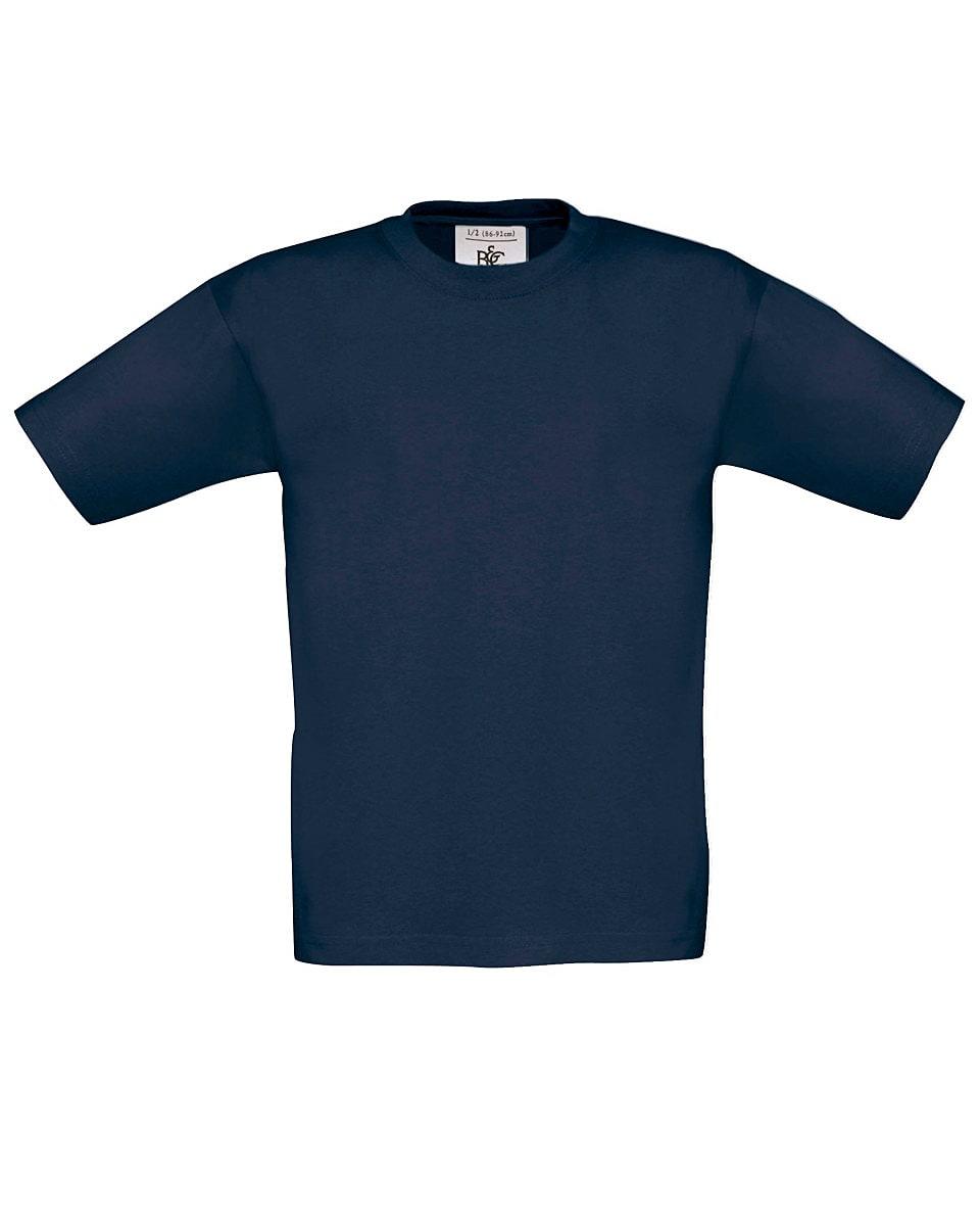 B&C Childrens Exact 150 T-Shirt in Light Navy (Product Code: TK300)