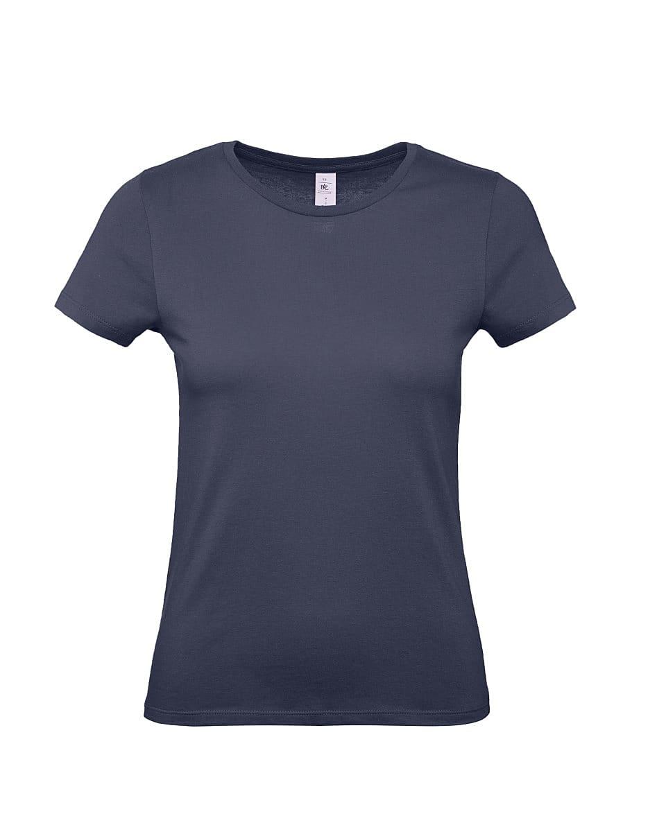 B&C Womens E150 T-Shirt in Urban Navy (Product Code: TW02T)