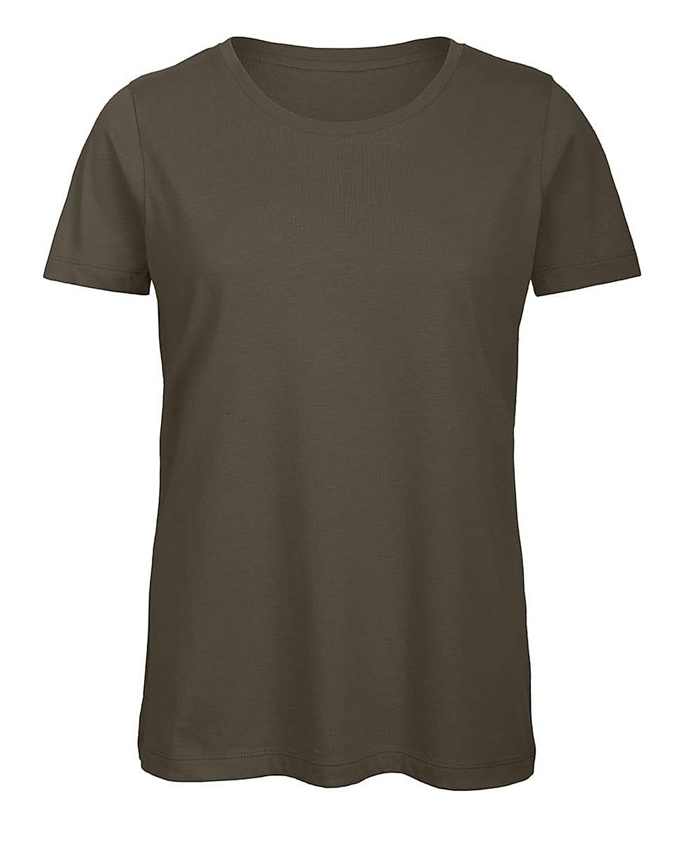 B&C Womens Inspire Crew T-Shirt in Khaki (Product Code: TW043)