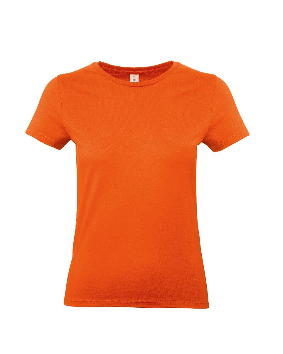 B&C Womens E190 T-Shirt in Orange (Product Code: TW04T)