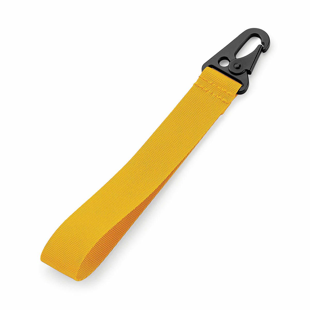 Bagbase Brandable Key Clip in Yellow (Product Code: BG100)