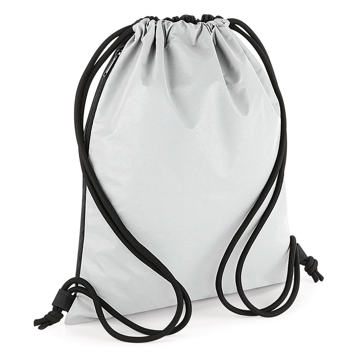 Bagbase Reflective Gymsac in Silver Reflective (Product Code: BG137)