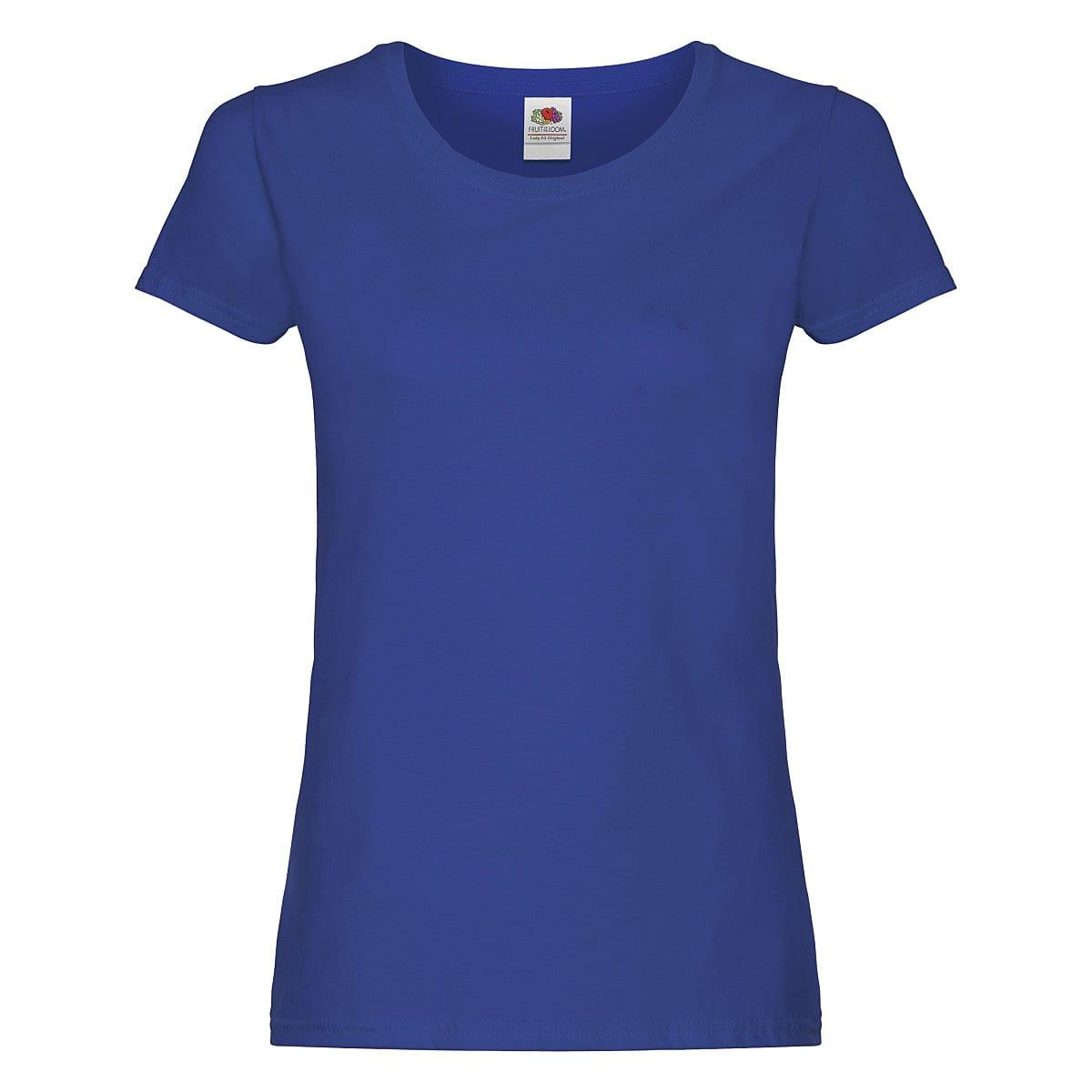 Fruit Of The Loom Lady Fit Original T-Shirt in Royal Blue (Product Code: 61420)