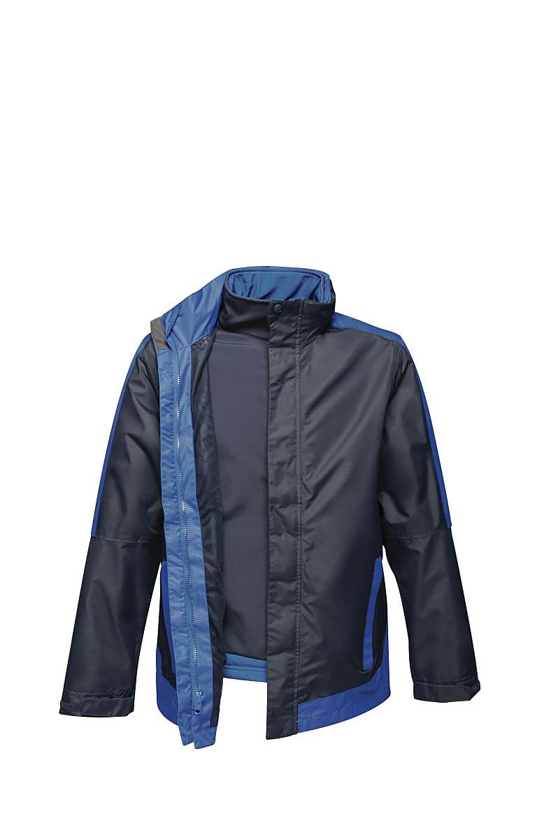 Regatta Mens Contrast 3-in-1 Jacket in Navy / New Royal (Product Code: TRA151)
