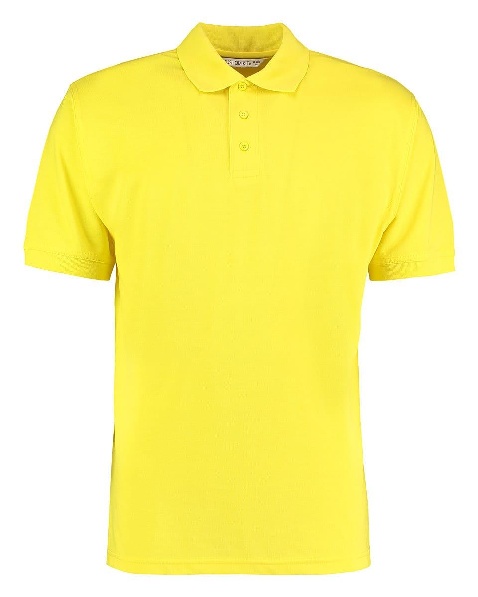 Kustom Kit Mens Klassic Superwash Polo Shirt in Canary (Product Code: KK403)