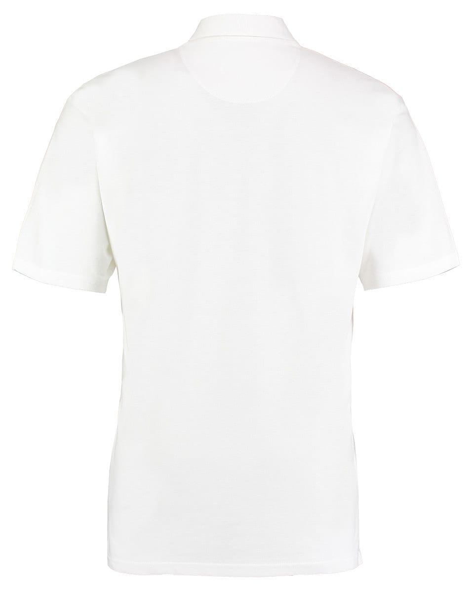 Kustom Kit Augusta Premium Polo Shirt in White (Product Code: KK405)
