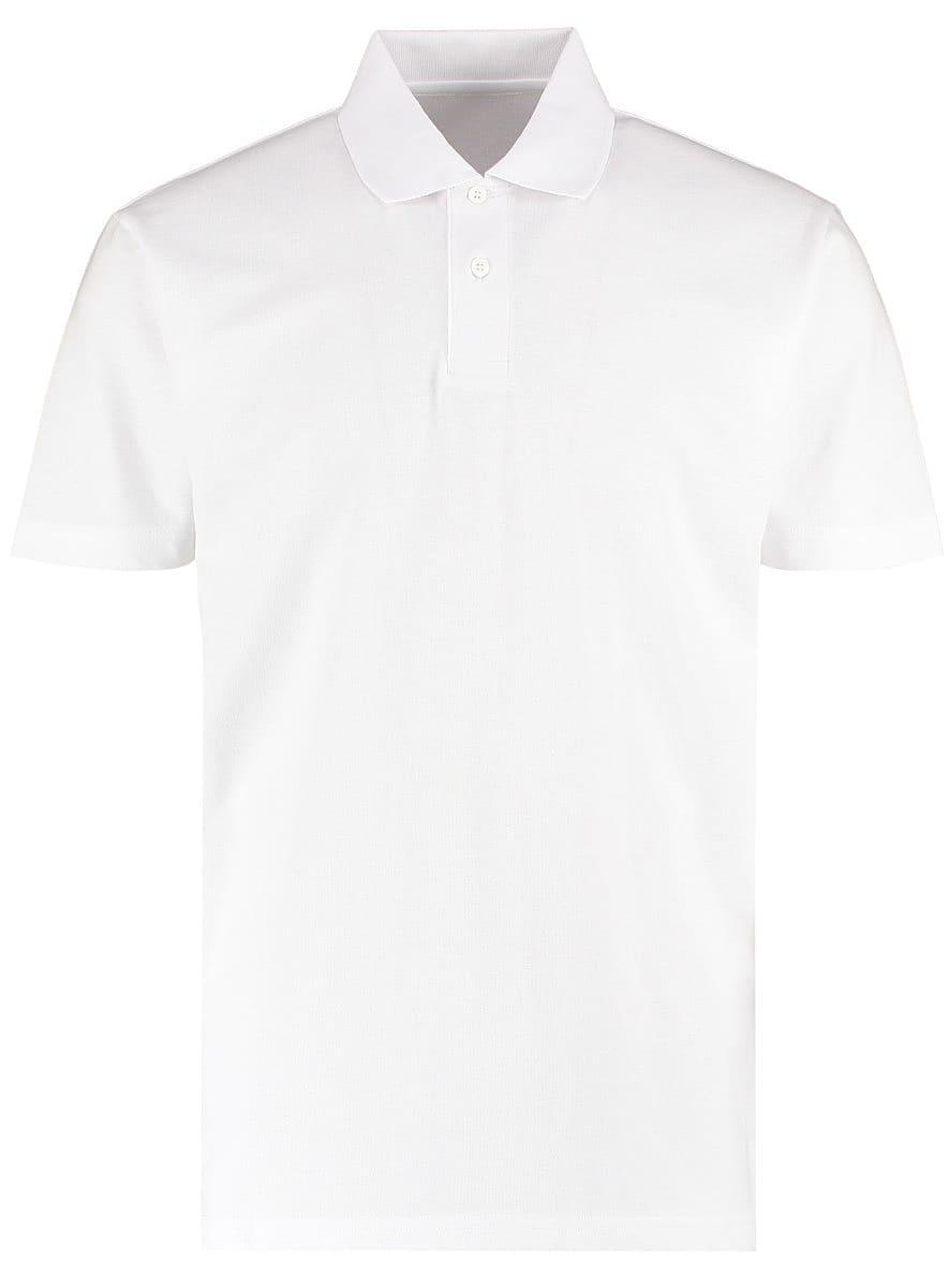 Kustom Kit Mens Workforce Polo Shirt in White (Product Code: KK422)
