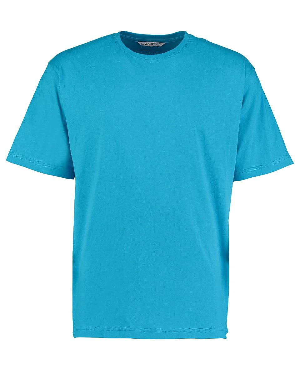 Kustom Kit Hunky Superior T-Shirt in Turquoise (Product Code: KK500)