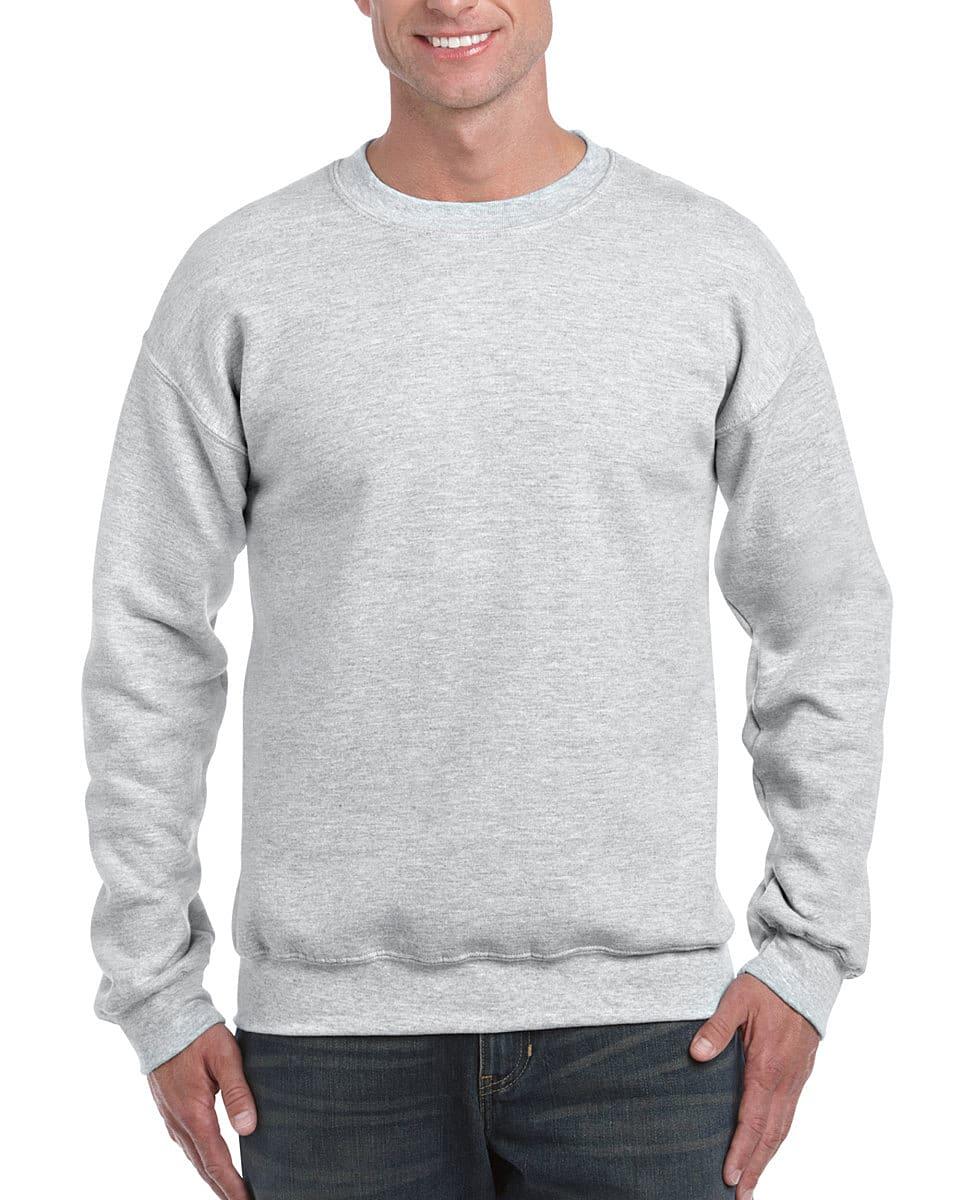 Gildan DryBlend Adult Set-In Sweatshirt in Ash Grey (Product Code: 12000)