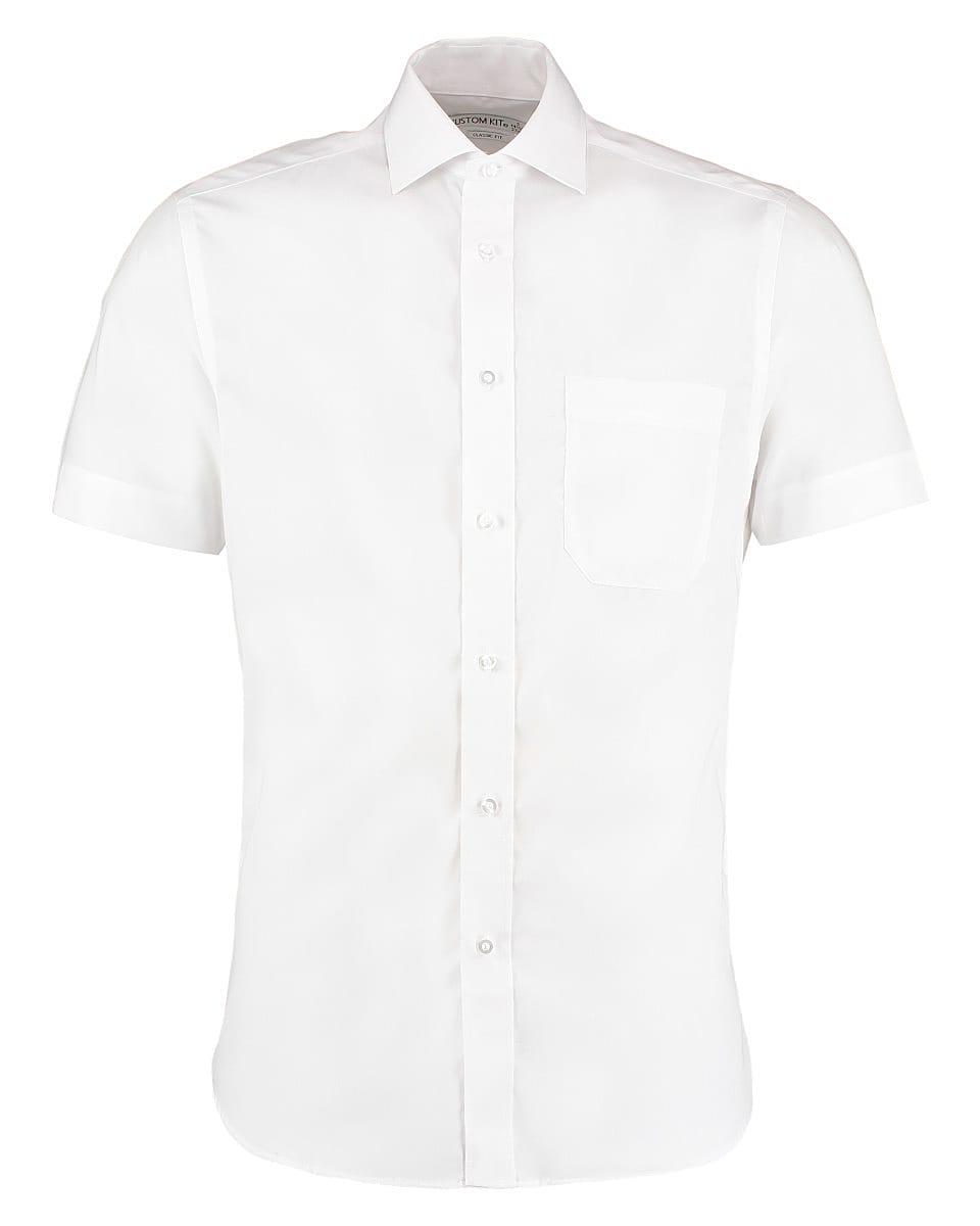 Kustom Kit Mens Premium Non Iron Short-Sleeve Shirt | KK115 | Workwear ...