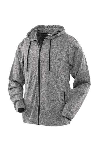 Spiro Fitness Womens Hooded Tee-Jacket