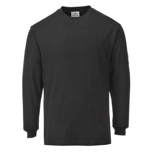Portwest Flame Resistant Anti-Static Long-Sleeve T-Shirt - FR11