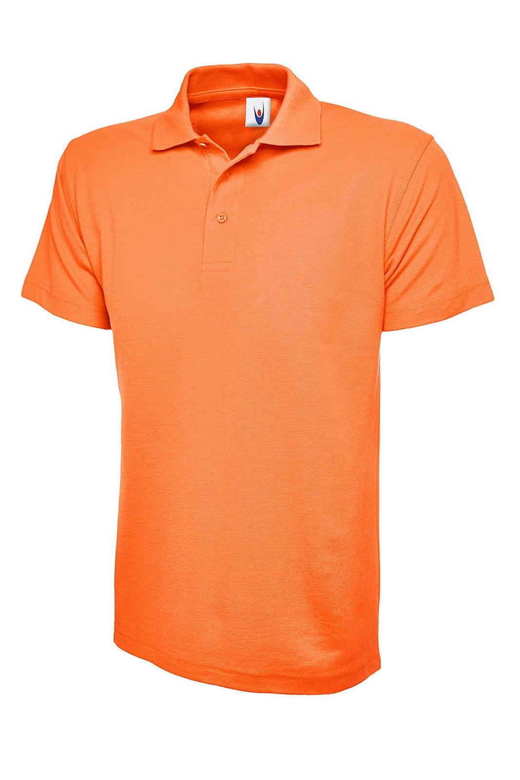 Uneek 220GSM Classic Polo Shirt in Orange (Product Code: UC101)