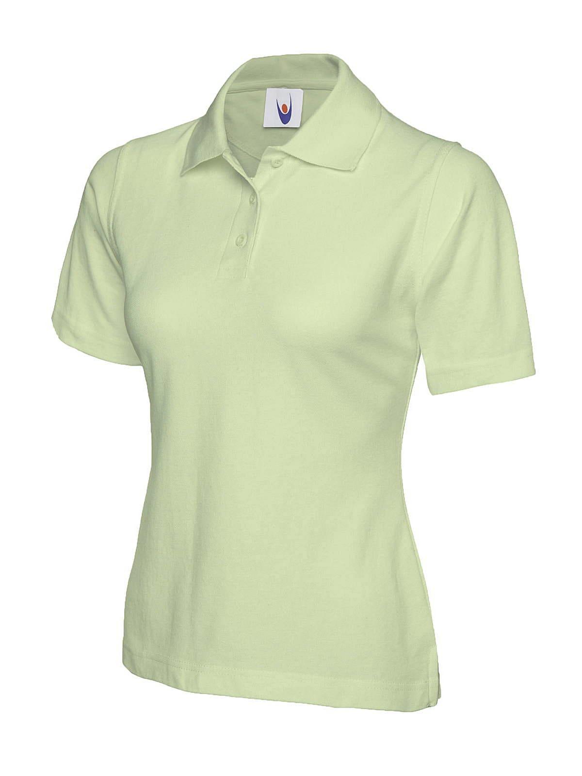 Uneek 220GSM Womens Polo Shirt in Lime (Product Code: UC106)