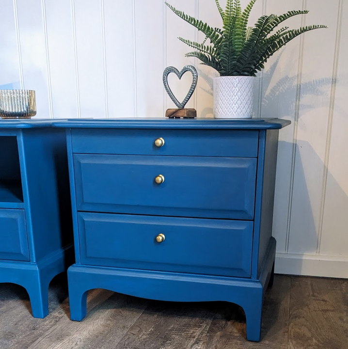 Teal Bedside Tables - Table 2