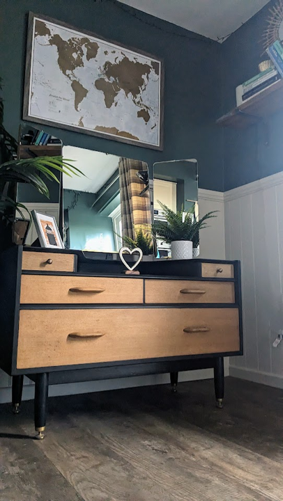 painted g plan dressing table
