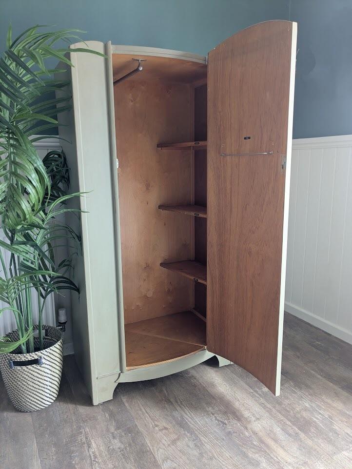 Upcycled Green Wardrobe