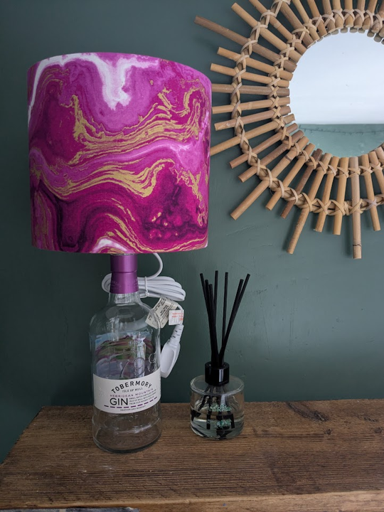 marble tobermory lamp