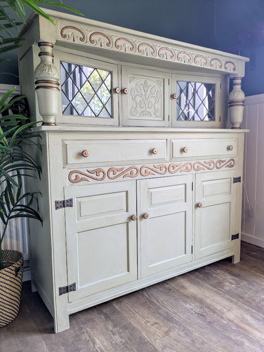 sage green sideboard