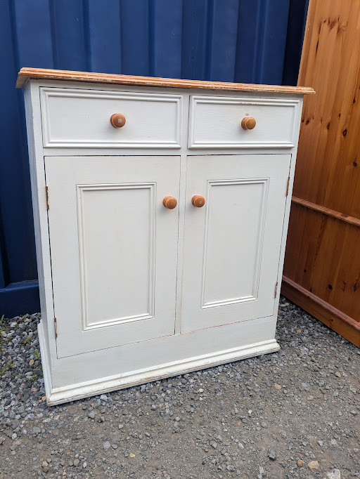 solid wood cupboard
