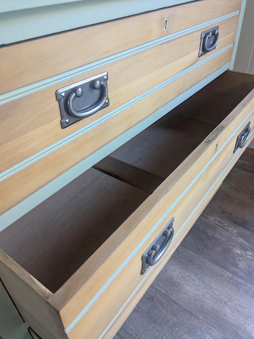 upcycled chest of drawers