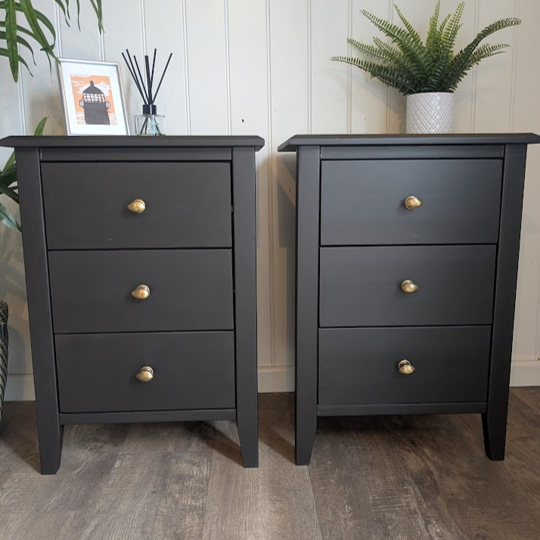 Ruby Black Furniture Paint