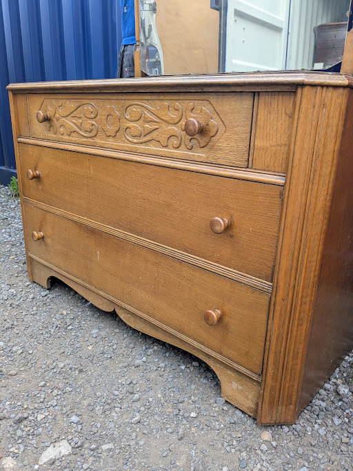 vintage drawers with detachable mirror