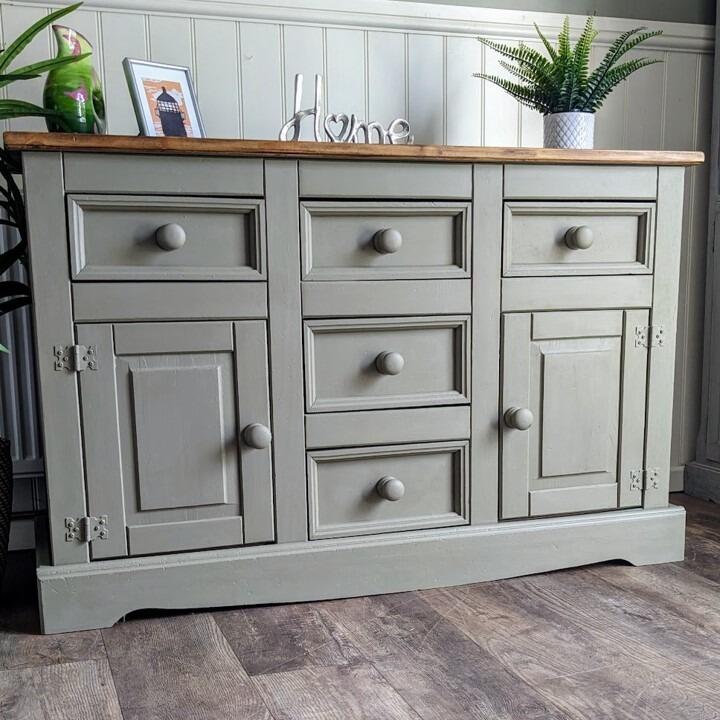 Olive Green Sideboard | Cupboards, Cabinets & Bookshelves | Reduce ...