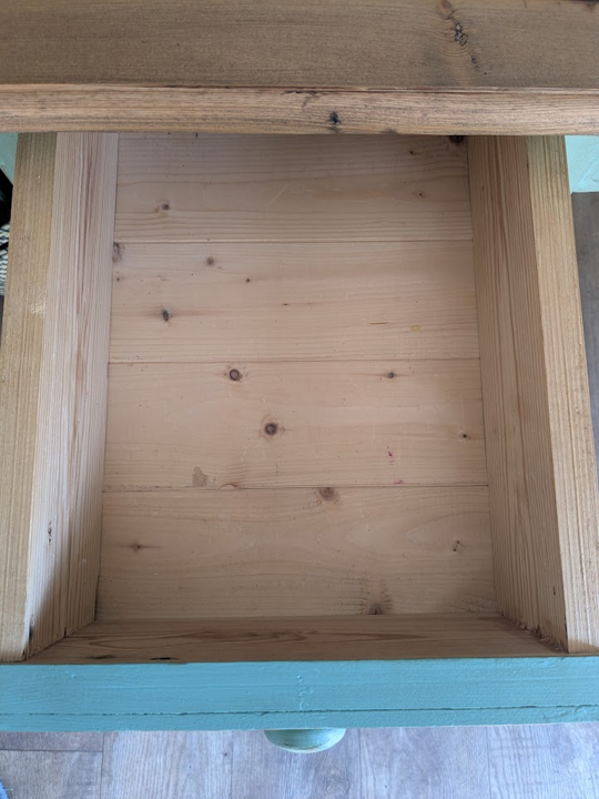 upcycled dressing table