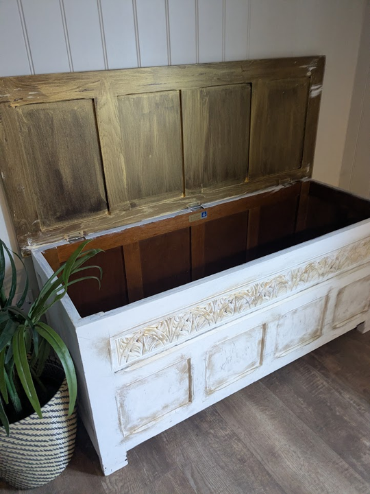 blanket box to be painted