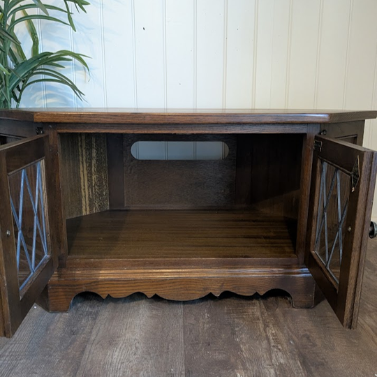 wood tv unit