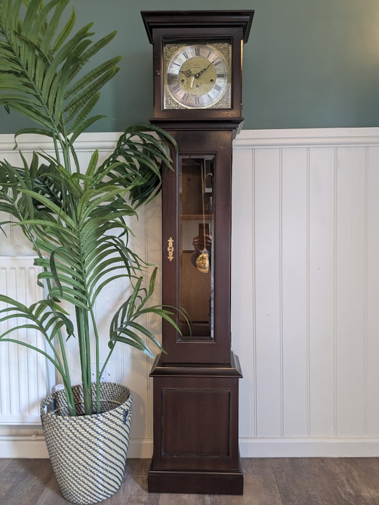 vintage grandmother clock