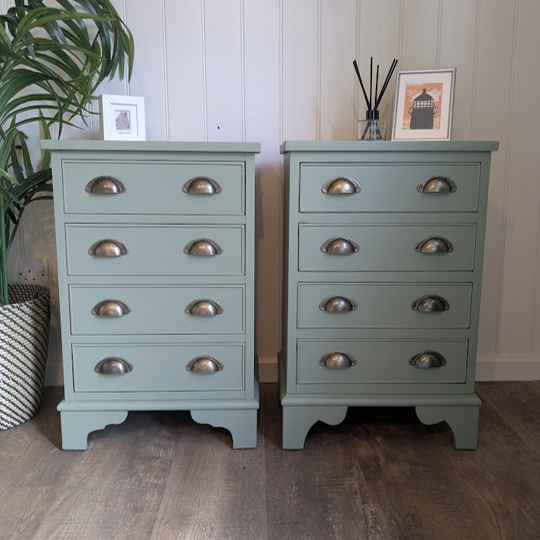 Green furniture paint