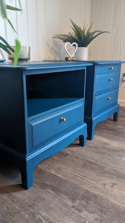 Upcycled Bedside Cabinets