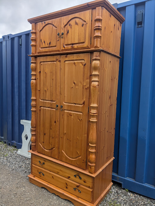 pine wardrobe