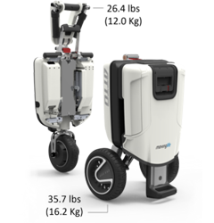 ATTO Mobility Scooter Dimensions for transportation