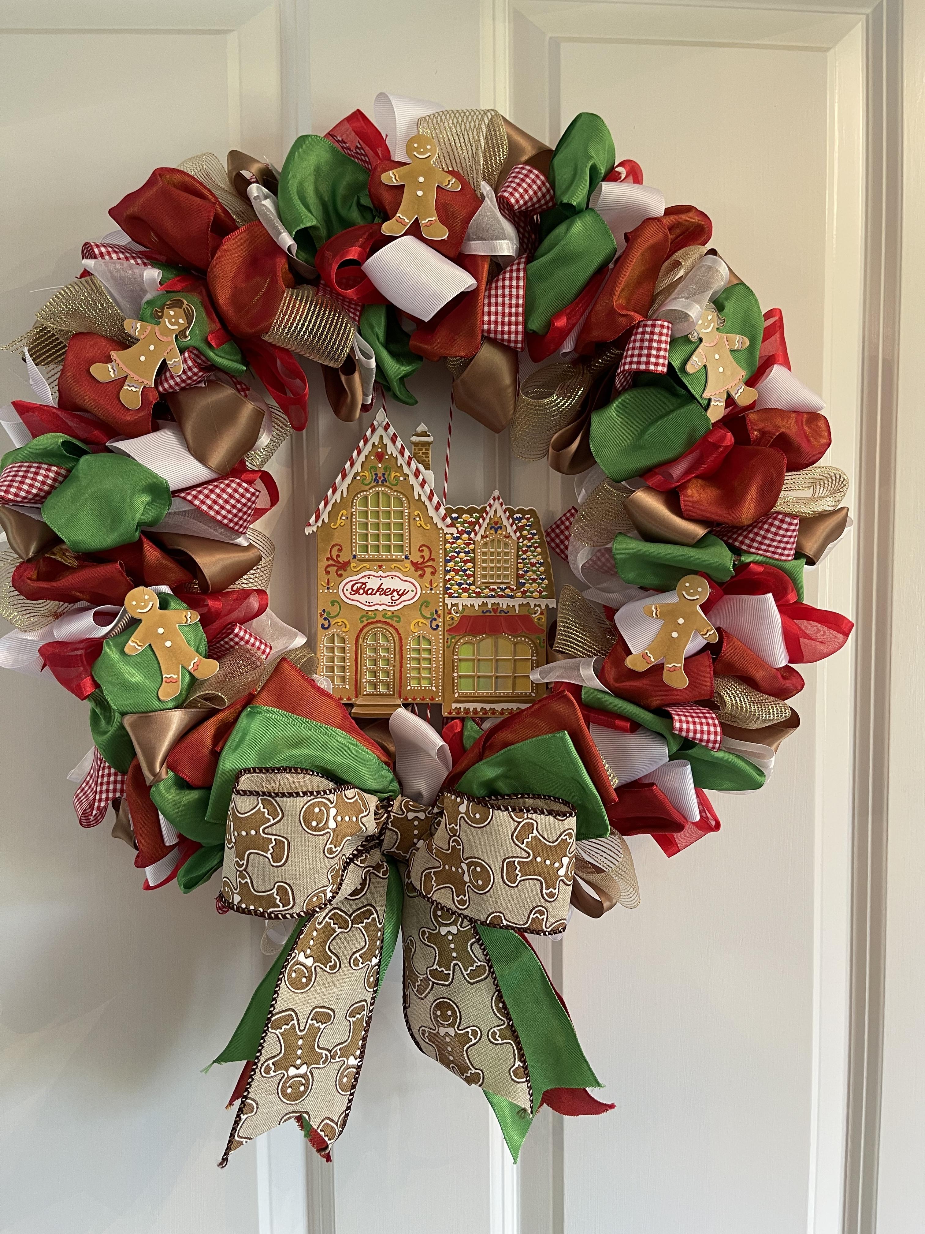 Gingerbread Wreath DIY - Kippi at Home