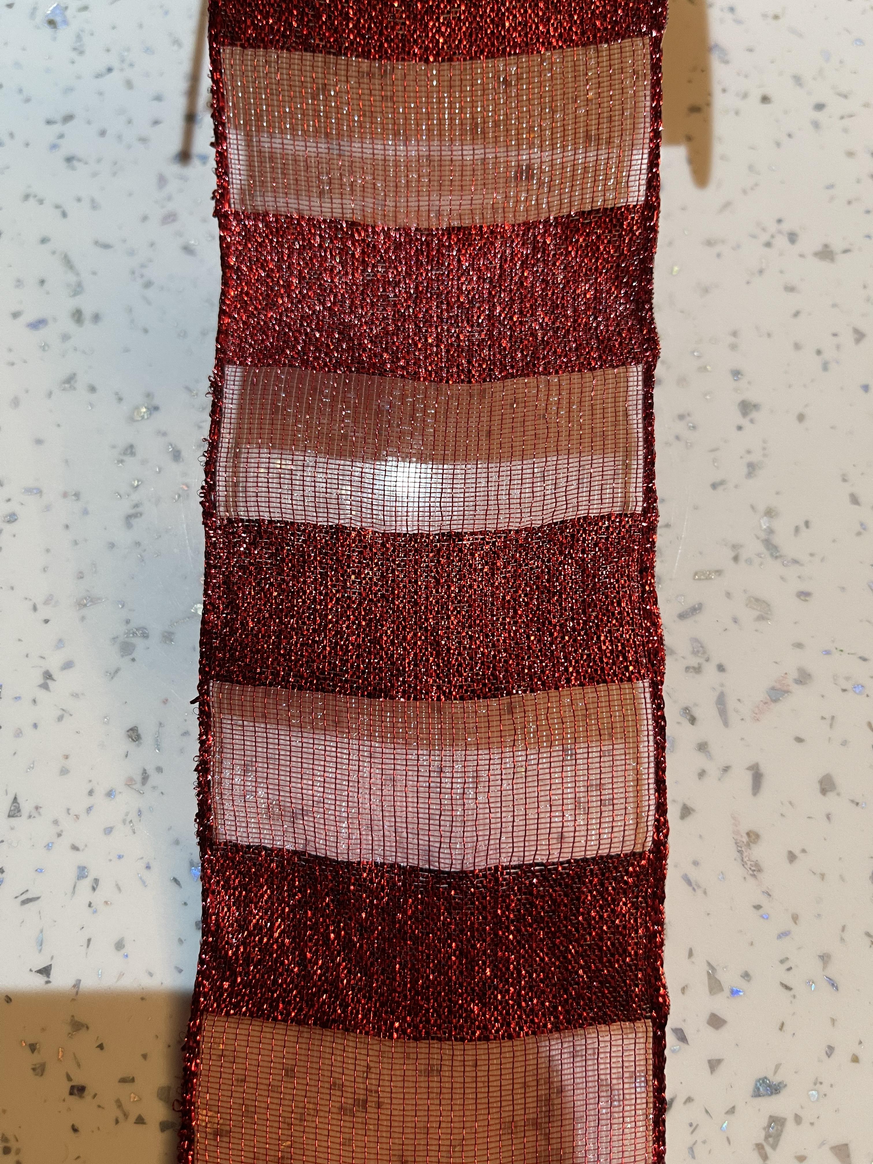 Lurex Stripe Crew