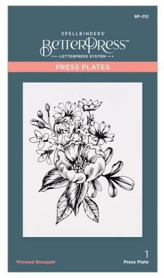Spellbinders Handmade for You Icons Betterpress - Piatto in metallo, 1 pezzo