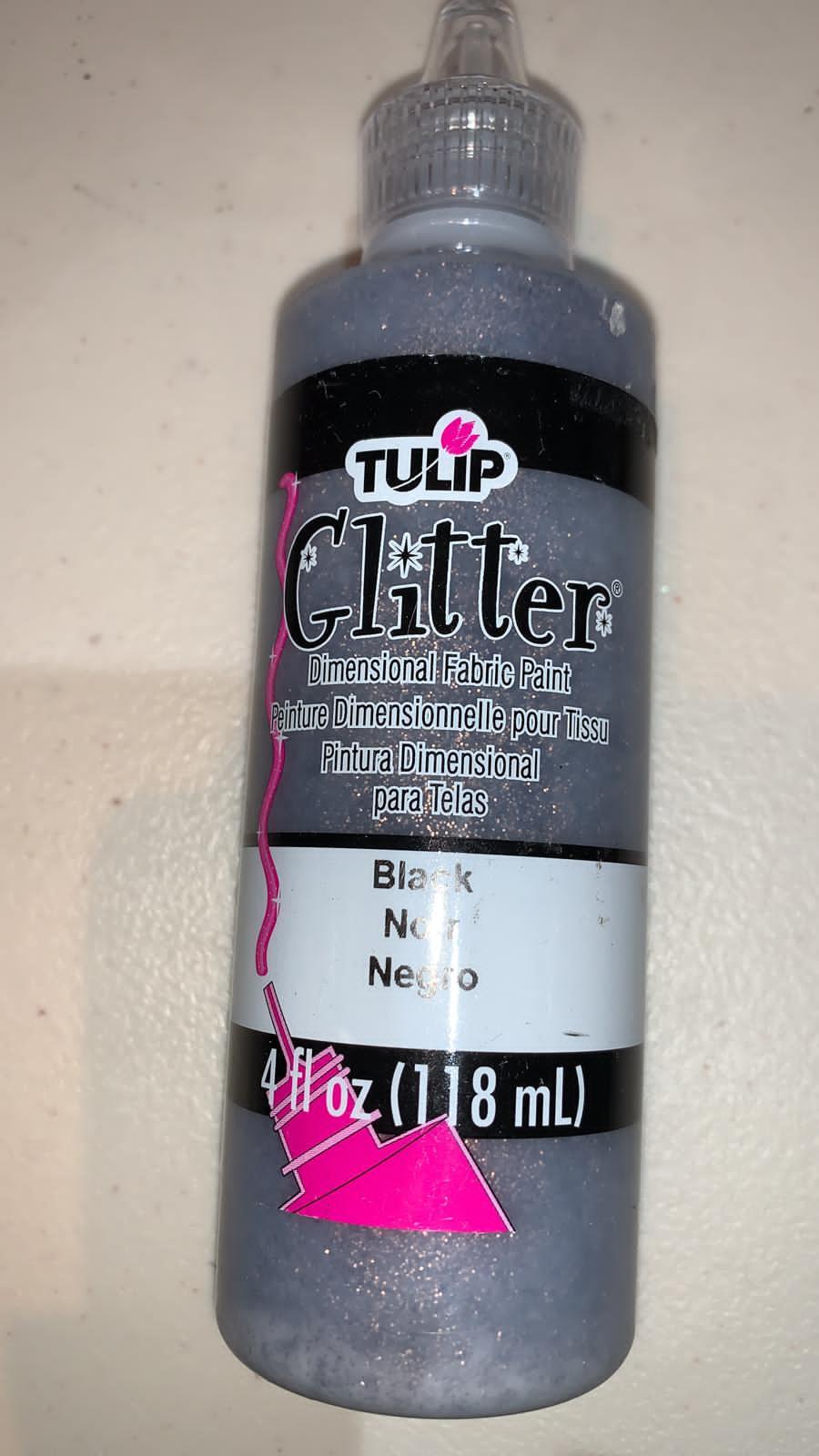 Tulip Glitter Dimensional Fabric Paints - 6/Pkg