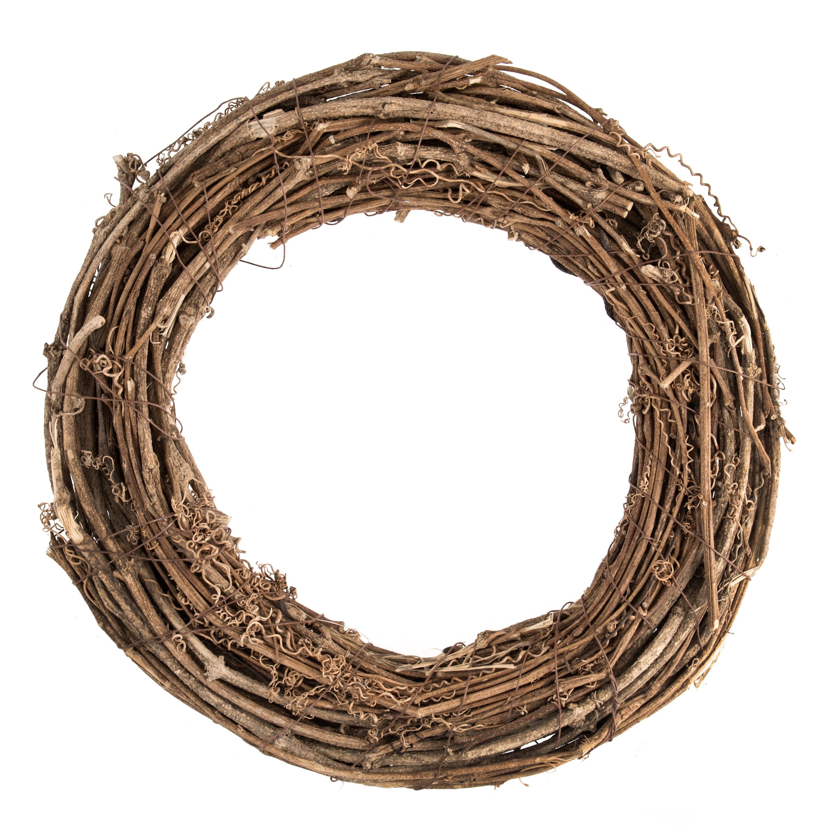 Wreath Base: Willow: Natural: 30cm or 11.8in