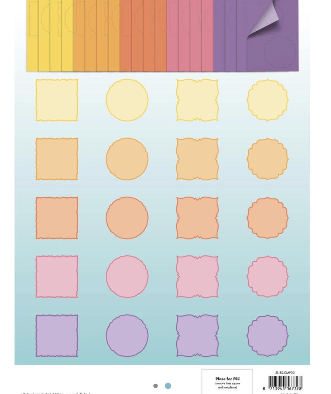 Happy and Bright Card Shapes for 152x152mm Cards Essentials Card Making ...