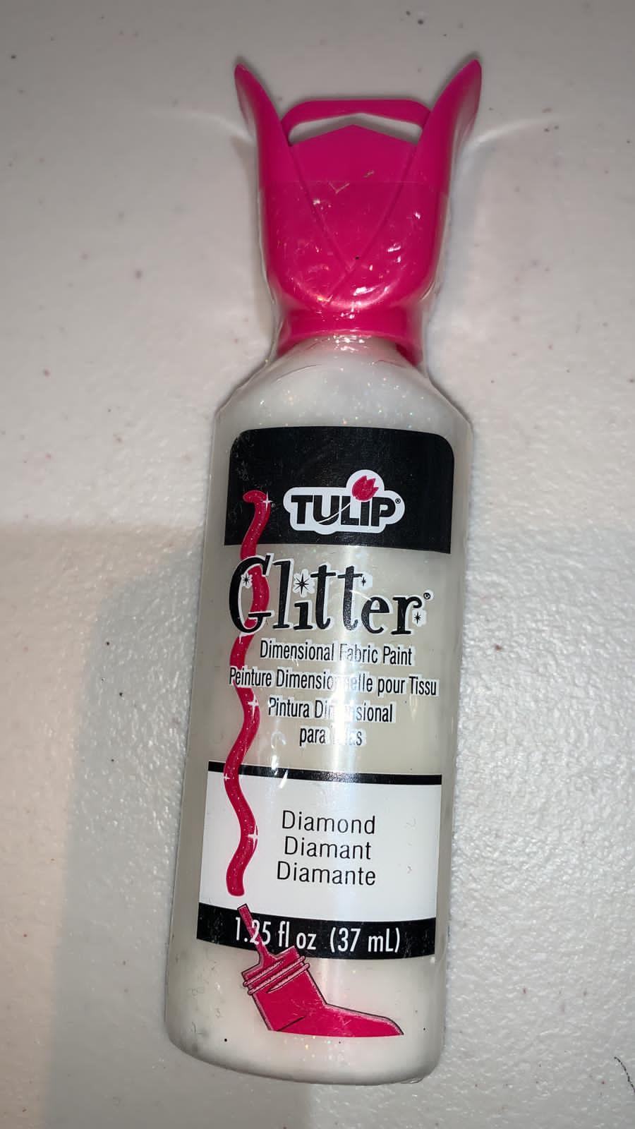 Tulip Glitter Dimensional Fabric Paints - 6/Pkg