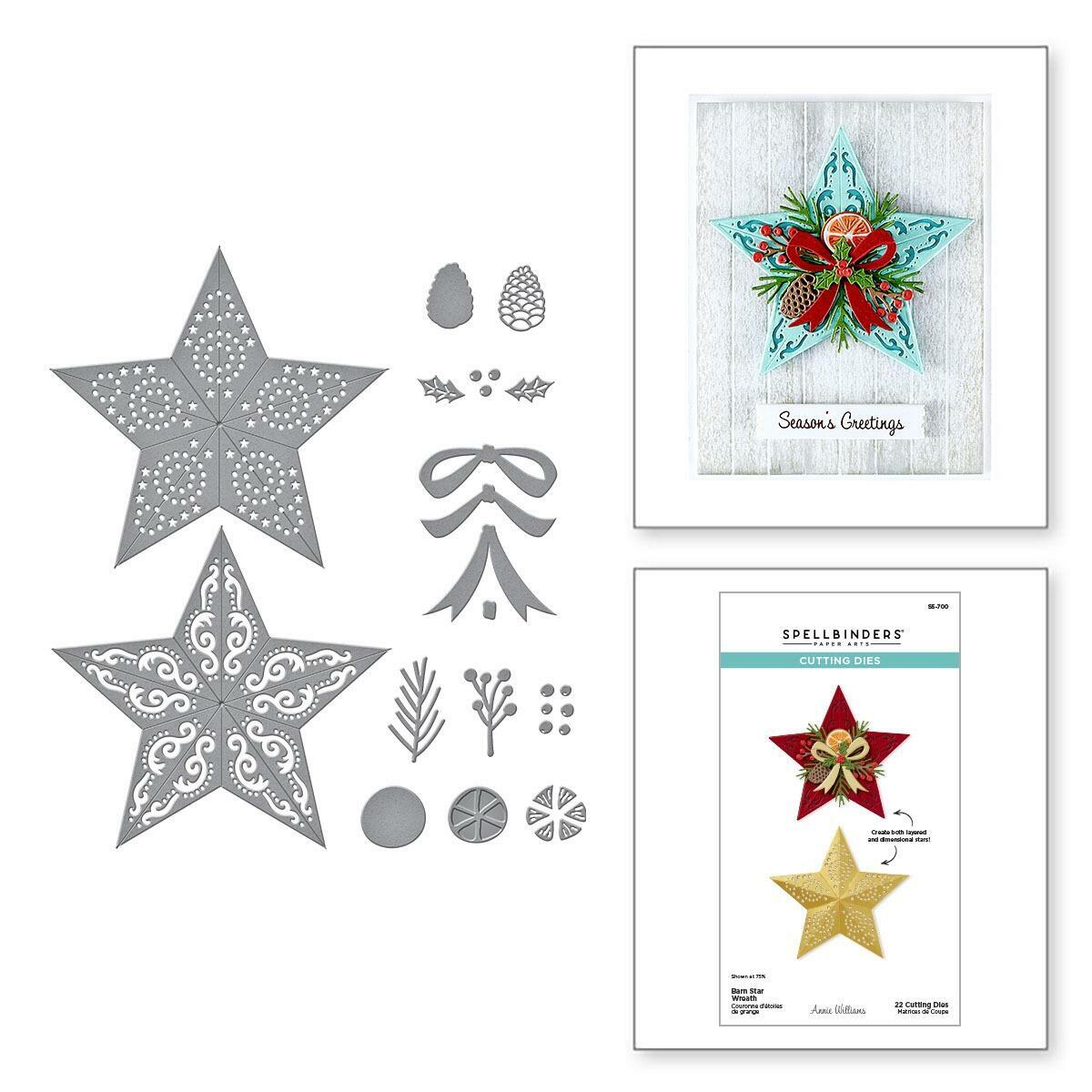 thumbnail image 2 of Spellbinders Sealed Christmas Tree Squiggle Etched Dies, 19.95 CHF 2 of 12
