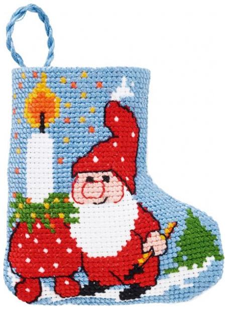 Candles Ornament Counted Cross Stitch Kit-2X3