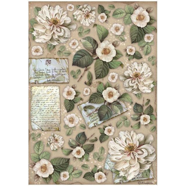 Stamperia Lady Vagabond Lifestyle Library A4 Decoupage Paper - TH